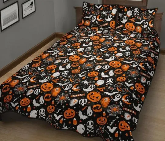 Everything Halloween Beding SetsGift For Your Girlfriend Boyfriend Gift For Love Gift For Friend Best Valentine Present Holiday Gift