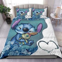 Stitch Beding SetsGift For Your Girlfriend Boyfriend Gift For Love Gift For Friend Best Valentine Present Holiday Gift