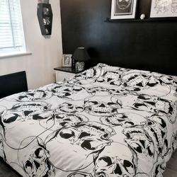 Skull Bedding Set Gift For Your Girlfriend Boyfriend Gift For Love Gift For Friend Best Valentine Present Holiday Gift