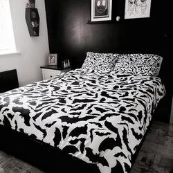 Bat Bedding Set Gift For Your Girlfriend Boyfriend Gift For Love Gift For Friend Best Valentine Present Holiday Gift