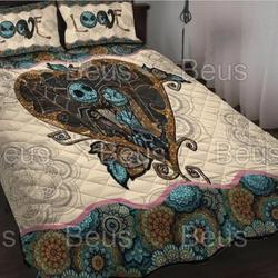 Jack And Sally Mandala Bedding Set Gift For Your Girlfriend Boyfriend Gift For Love Gift For Friend Best Valentine Present Holiday Gift