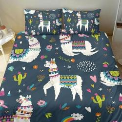 Llama Bedding SetsGift For Your Girlfriend Boyfriend Gift For Love Gift For Friend Best Valentine Present Holiday Gift