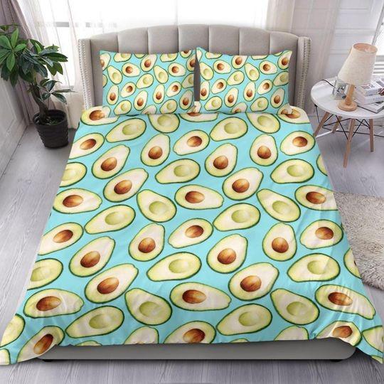 Avocado Bedding Set Gift For Your Girlfriend Boyfriend Gift For Love Gift For Friend Best Valentine Present Holiday Gift