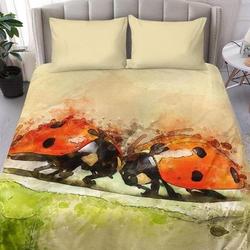 ladybug Bedding Set Gift For Your Girlfriend Boyfriend Gift For Love Gift For Friend Best Valentine Present Holiday Gift