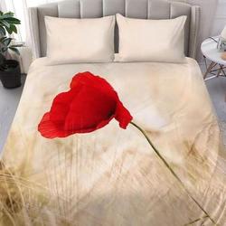 Poppy Flowers Bedding Set Gift For Your Girlfriend Boyfriend Gift For Love Gift For Friend Best Valentine Present Holiday Gift