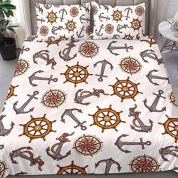 Nautical Sailing Boating Bedding Set Gift For Your Girlfriend Boyfriend Gift For Love Gift For Friend Best Valentine Present Holiday Gift
