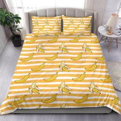 Banana Fruits Bedding Set Gift For Your Girlfriend Boyfriend Gift For Love Gift For Friend Best Valentine Present Holiday Gift