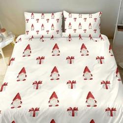 Gnomes Christmas Bedding Set Gift For Your Girlfriend Boyfriend Gift For Love Gift For Friend Best Valentine Present Holiday Gift