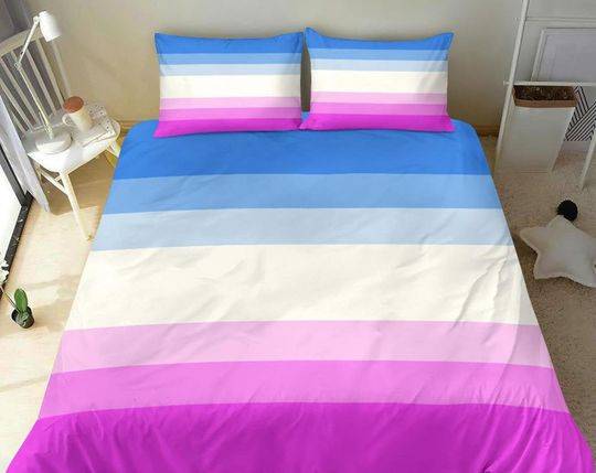 Bicurious Bedding Set Gift For Your Girlfriend Boyfriend Gift For Love Gift For Friend Best Valentine Present Holiday Gift