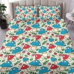 Mushroom Bedding Set Gift For Your Girlfriend Boyfriend Gift For Love Gift For Friend Best Valentine Present Holiday Gift