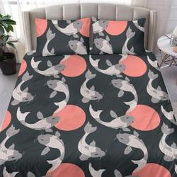 Koi Fish Bedding Set Gift For Your Girlfriend Boyfriend Gift For Love Gift For Friend Best Valentine Present Holiday Gift