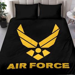 Air Force Bedding Set Gift For Your Girlfriend Boyfriend Gift For Love Gift For Friend Best Valentine Present Holiday Gift