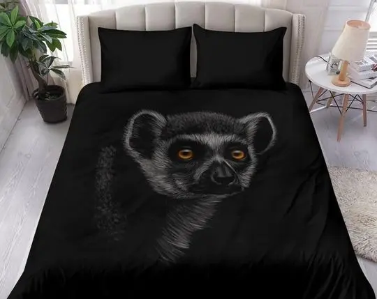 Lemurs Bedding Set Gift For Your Girlfriend Boyfriend Gift For Love Gift For Friend Best Valentine Present Holiday Gift