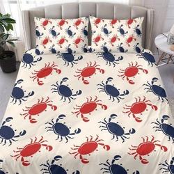 Crab Bedding Set Gift For Your Girlfriend Boyfriend Gift For Love Gift For Friend Best Valentine Present Holiday Gift