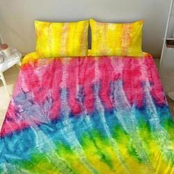 Tie Dye Retro Bedding Set Gift For Your Girlfriend Boyfriend Gift For Love Gift For Friend Best Valentine Present Holiday Gift