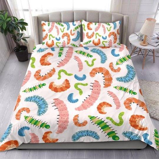 Caterpillars Bedding Set Gift For Your Girlfriend Boyfriend Gift For Love Gift For Friend Best Valentine Present Holiday Gift