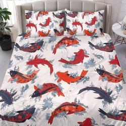 Koi Fish Bedding Set Gift For Your Girlfriend Boyfriend Gift For Love Gift For Friend Best Valentine Present Holiday Gift