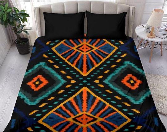 Tie Dye Coral Retro Bedding Set Gift For Your Girlfriend Boyfriend Gift For Love Gift For Friend Best Valentine Present Holiday Gift