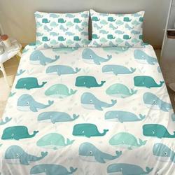 Whale Bedding Set Gift For Your Girlfriend Boyfriend Gift For Love Gift For Friend Best Valentine Present Holiday Gift