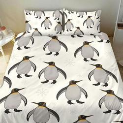 Penguins  Bedding Set Gift For Your Girlfriend Boyfriend Gift For Love Gift For Friend Best Valentine Present Holiday Gift