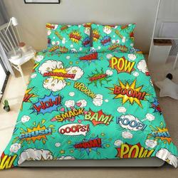 Comic Bedding Set Gift For Your Girlfriend Boyfriend Gift For Love Gift For Friend Best Valentine Present Holiday Gift