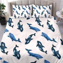 Whale Bedding Set Gift For Your Girlfriend Boyfriend Gift For Love Gift For Friend Best Valentine Present Holiday Gift