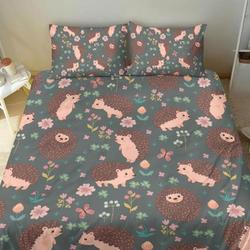 Hedgehog Bedding Set Gift For Your Girlfriend Boyfriend Gift For Love Gift For Friend Best Valentine Present Holiday Gift