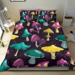 Mushroom Bedding Set Gift For Your Girlfriend Boyfriend Gift For Love Gift For Friend Best Valentine Present Holiday Gift