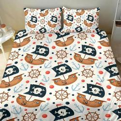 Pirate Bedding Set Gift For Your Girlfriend Boyfriend Gift For Love Gift For Friend Best Valentine Present Holiday Gift