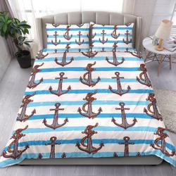 Nautical Sailing Boating Bedding Set Gift For Your Girlfriend Boyfriend Gift For Love Gift For Friend Best Valentine Present Holiday Gift