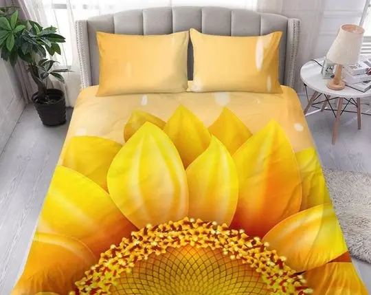 Sunflower Bedding Set Gift For Your Girlfriend Boyfriend Gift For Love Gift For Friend Best Valentine Present Holiday Gift