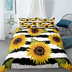 Sunflower Bedding Set Gift For Your Girlfriend Boyfriend Gift For Love Gift For Friend Best Valentine Present Holiday Gift