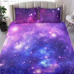 Galaxy Bedding Set Gift For Your Girlfriend Boyfriend Gift For Love Gift For Friend Best Valentine Present Holiday Gift