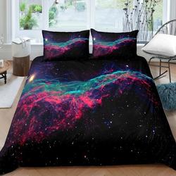 Galaxy Space Bedding Set Gift For Your Girlfriend Boyfriend Gift For Love Gift For Friend Best Valentine Present Holiday Gift