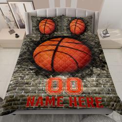 Custom Basketball Bedding SetsGift For Your Girlfriend Boyfriend Gift For Love Gift For Friend Best Valentine Present Holiday Gift