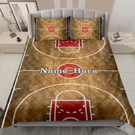 Custom Basketball Bedding SetsGift For Your Girlfriend Boyfriend Gift For Love Gift For Friend Best Valentine Present Holiday Gift