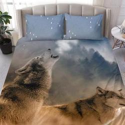 Wolf Bedding Set Gift For Your Girlfriend Boyfriend Gift For Love Gift For Friend Best Valentine Present Holiday Gift