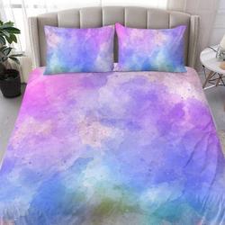 Abstract Watercolor Bedding Set Gift For Your Girlfriend Boyfriend Gift For Love Gift For Friend Best Valentine Present Holiday Gift