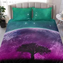 Galaxy Moon Bedding Set Gift For Your Girlfriend Boyfriend Gift For Love Gift For Friend Best Valentine Present Holiday Gift