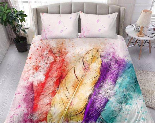 Bedding Set, Bedding Set Gift For Your Girlfriend Boyfriend Gift For Love Gift For Friend Best Valentine Present Holiday Gift