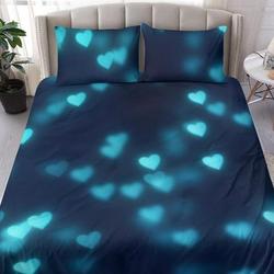 Hearts Bedding Set Gift For Your Girlfriend Boyfriend Gift For Love Gift For Friend Best Valentine Present Holiday Gift