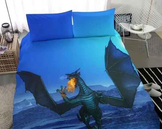 Dragon Bedding Set Gift For Your Girlfriend Boyfriend Gift For Love Gift For Friend Best Valentine Present Holiday Gift