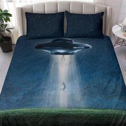 Spaceship Bedding Set Gift For Your Girlfriend Boyfriend Gift For Love Gift For Friend Best Valentine Present Holiday Gift