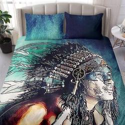 Native American Bedding Set Gift For Your Girlfriend Boyfriend Gift For Love Gift For Friend Best Valentine Present Holiday Gift