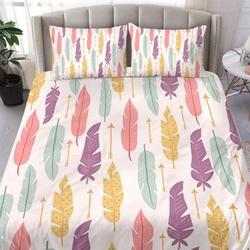 Boho Feathers Bedding Set Gift For Your Girlfriend Boyfriend Gift For Love Gift For Friend Best Valentine Present Holiday Gift