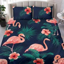 Flamingo Bedding Set Gift For Your Girlfriend Boyfriend Gift For Love Gift For Friend Best Valentine Present Holiday Gift
