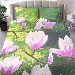 Magnolia Flowers Bedding Set Gift For Your Girlfriend Boyfriend Gift For Love Gift For Friend Best Valentine Present Holiday Gift