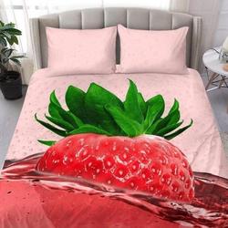 Strawberry Fruit  Bedding Set Gift For Your Girlfriend Boyfriend Gift For Love Gift For Friend Best Valentine Present Holiday Gift