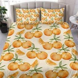 Orange Fruit Bedding Set Gift For Your Girlfriend Boyfriend Gift For Love Gift For Friend Best Valentine Present Holiday Gift
