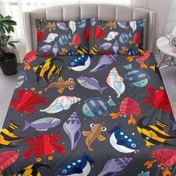Sea Animals Bedding Set Gift For Your Girlfriend Boyfriend Gift For Love Gift For Friend Best Valentine Present Holiday Gift